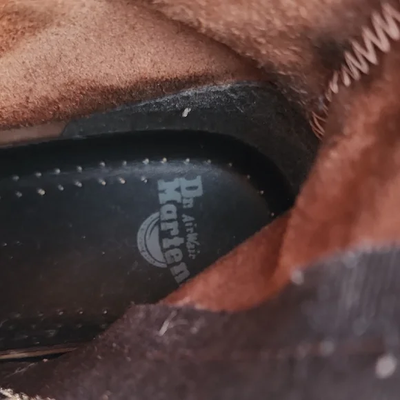 Dr. Martens 1B60 Bex Leather Pisa Lace-Up 20-Eyelet Knee-High Boots Size 8 - Picture 10 of 16